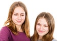 Happy young sisters Royalty Free Stock Photo