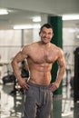 Portrait Of A Physically Fit Muscular Hairy Man Royalty Free Stock Photo