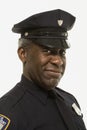 Portrait of a police officer Royalty Free Stock Photo