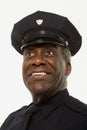 Portrait of a police officer Royalty Free Stock Photo