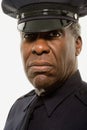 Portrait of a police officer Royalty Free Stock Photo