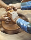 Portrait of a Potters wheel