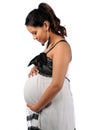 Portrait of Pregnant Woman Royalty Free Stock Photo