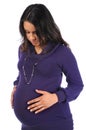 Portrait of Pregnant Woman Royalty Free Stock Photo