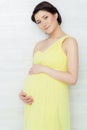 Portrait of a pregnant woman Royalty Free Stock Photo