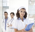 Portrait of pretty nurse Royalty Free Stock Photo