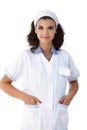 Portrait of pretty smiling nurse Royalty Free Stock Photo