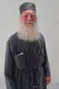 The portrait of a priest of Church of Assumption of the Virgin Mary in Naoussa, Paros, Greece 2