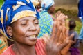 Portrait of pygmy woman