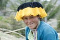 Portrait of a Quechua Indian woman from the Paru Paru Community