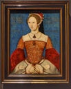 Portrait of Queen Mary I Royalty Free Stock Photo