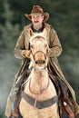 Portrait of a real cowboy Royalty Free Stock Photo