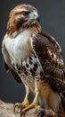 Portrait of red tailed hawk Royalty Free Stock Photo