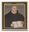 Portrait of the reformer Martin Luther from 1585 by an unknown artist