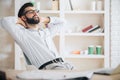 Portrait of relaxing boy Royalty Free Stock Photo