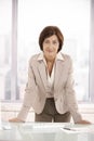 Portrait of senior businesswoman in office Royalty Free Stock Photo