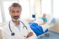 Portrait senior male doctor Royalty Free Stock Photo