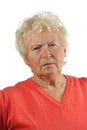 Portrait of a senior woman Royalty Free Stock Photo