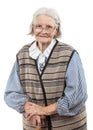 Portrait of senior woman looking at the camera Royalty Free Stock Photo