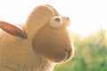 Portrait sheep doll Royalty Free Stock Photo