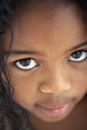 Portrait Of Shy Young Girl Royalty Free Stock Photo