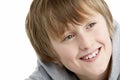 Portrait Of Smiling 10 Year Old boy Royalty Free Stock Photo