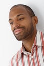 Portrait of smiling Afro-american man Royalty Free Stock Photo