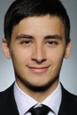 Portrait of smiling business man in formal suit