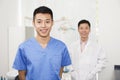 Portrait Of Smiling Dental Assistant in Clinic