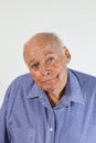 Portrait of smiling happy elderly man Royalty Free Stock Photo