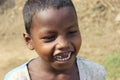 Portrait of a smiling little girl. Royalty Free Stock Photo