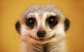 Portrait of a smiling meerkat Royalty Free Stock Photo