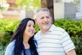 Portrait of smiling middle-aged couple Royalty Free Stock Photo