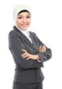 Muslim business woman