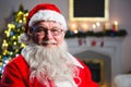 Portrait of smiling Santa Claus Royalty Free Stock Photo