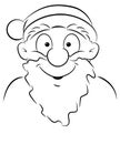 Portrait of a smiling Santa Claus Royalty Free Stock Photo