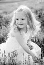 Portrait smiling toddler girl Royalty Free Stock Photo