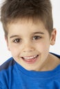 Portrait Of Smiling Young boy Royalty Free Stock Photo