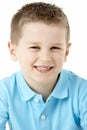 Portrait Of Smiling Young Boy Royalty Free Stock Photo