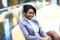 Portrait of smiling young businesswoman Royalty Free Stock Photo