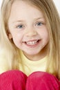 Portrait Of Smiling Young Girl Royalty Free Stock Photo