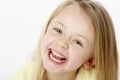 Portrait Of Smiling Young Girl Royalty Free Stock Photo