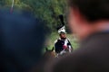 Portrait of a soldier-reenactor