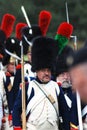 Portrait of a soldier-reenactor