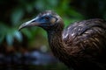 Portrait of Southern cassowary, Casuarius casuarius in Australian big forest ,Papua New Guinea.Generative ai Royalty Free Stock Photo