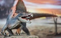 Portrait of a spinosaurus
