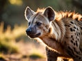 portrait of Spotted hyena Royalty Free Stock Photo