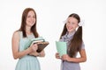 Portrait of a student and teacher Royalty Free Stock Photo
