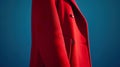 portrait of stylish woman in red jacket, beautiful lady in red coat, fashion concept