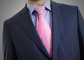 Portrait suit and tie close-up
